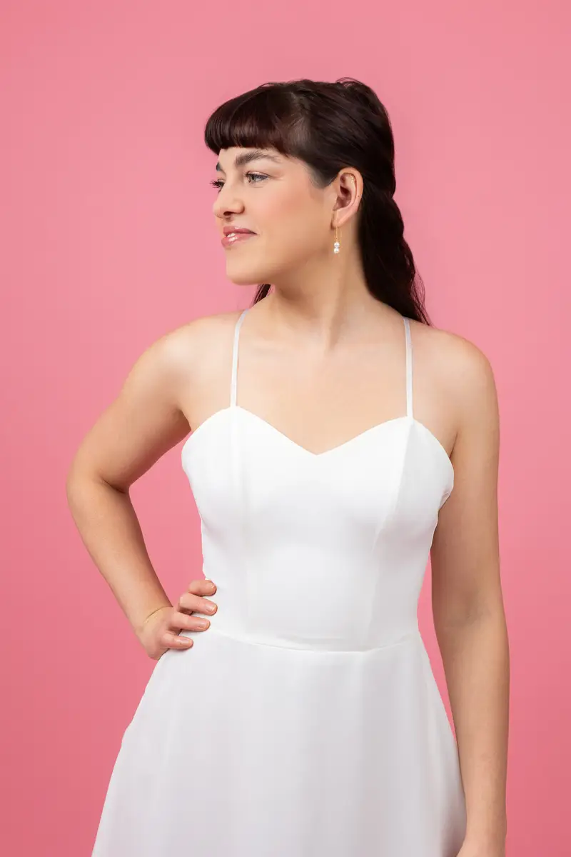 Robe mousseline Alicia