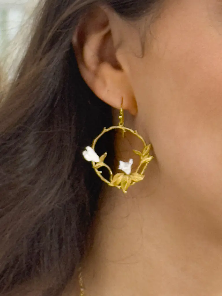 Boucles d’oreilles Capucine