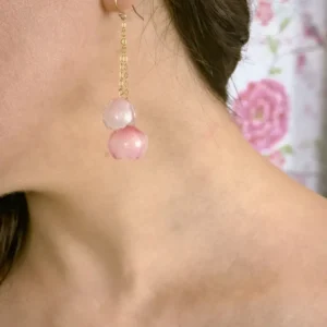 Boucles d’oreilles Églantine