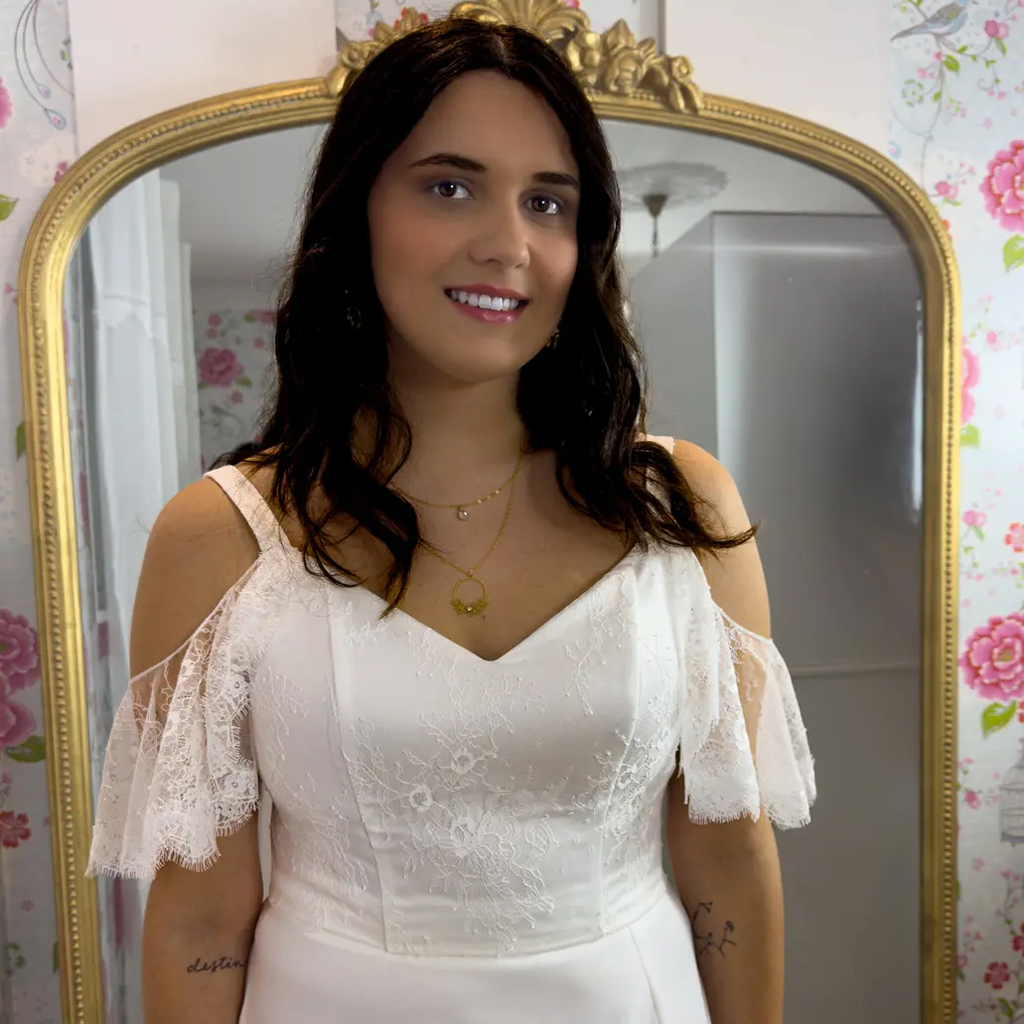 Haut en dentelle Ghjulia