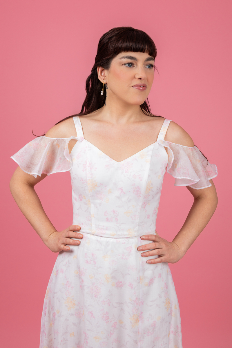 Haut fleurie Ghjulia