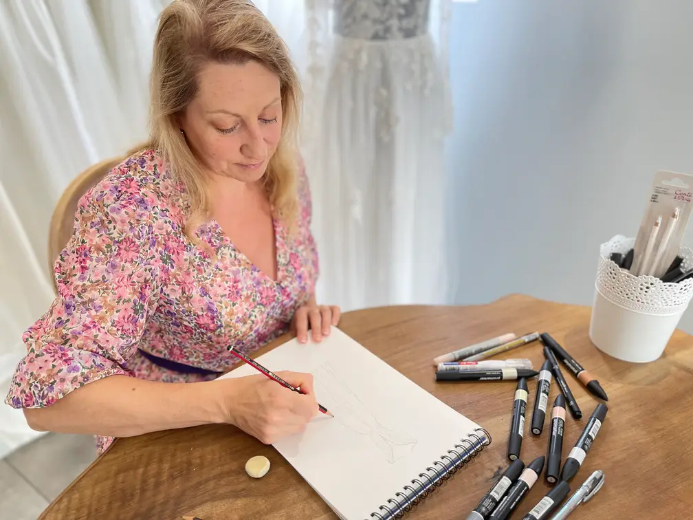 La marque et sa créatrice 4 dessin isabelle roseglantine