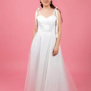 Robe satin Azaly